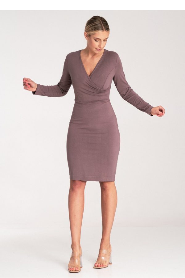 brown Daydress model 204306 Figl