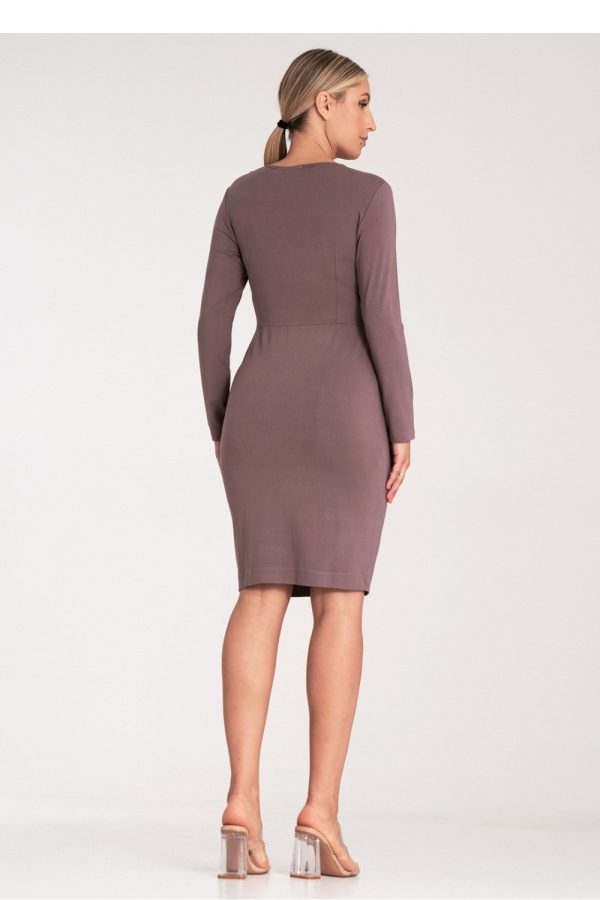 brown Daydress model 204306 Figl