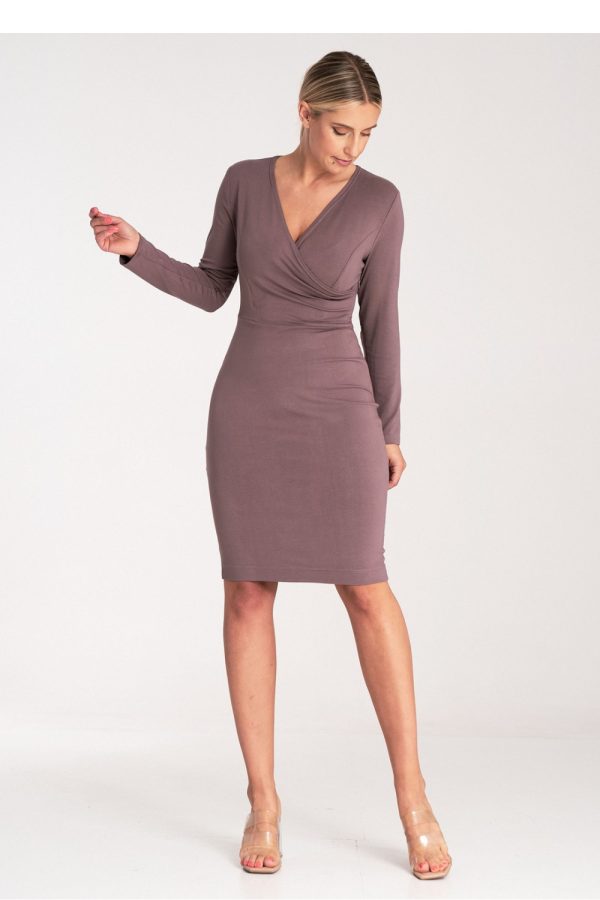 brown Daydress model 204306 Figl