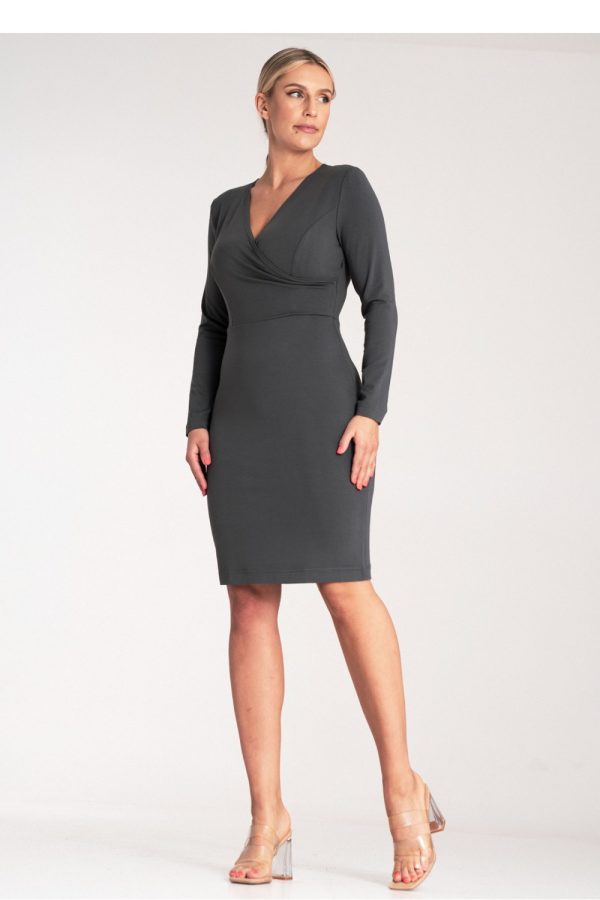 grey Daydress model 204307 Figl