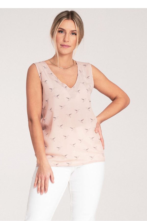 pink Blouse model 204313 Figl