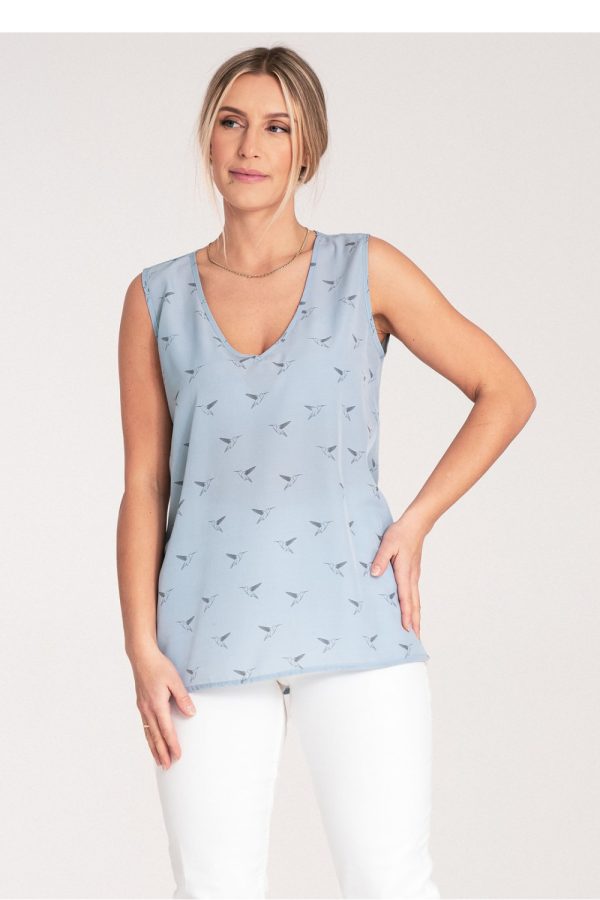 blue Blouse model 204315 Figl