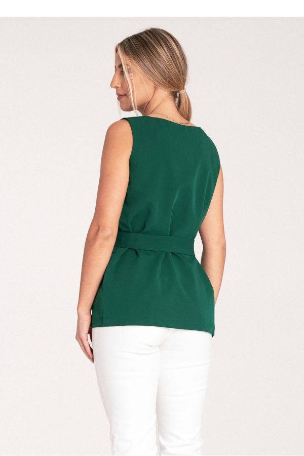 green Blouse model 204324 Figl