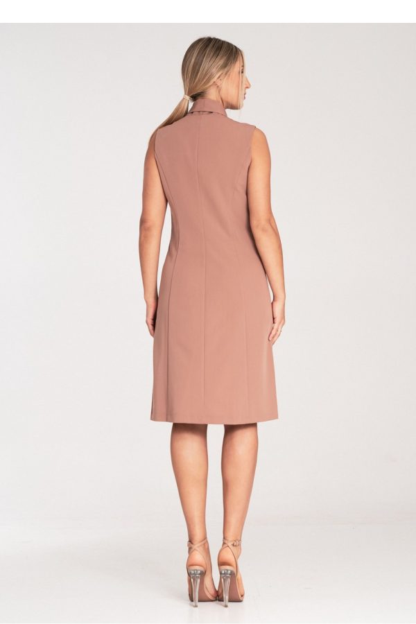 beige Daydress model 204331 Figl