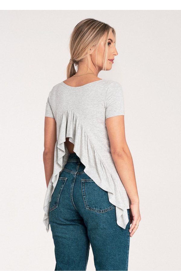 grey Blouse model 204335 Figl