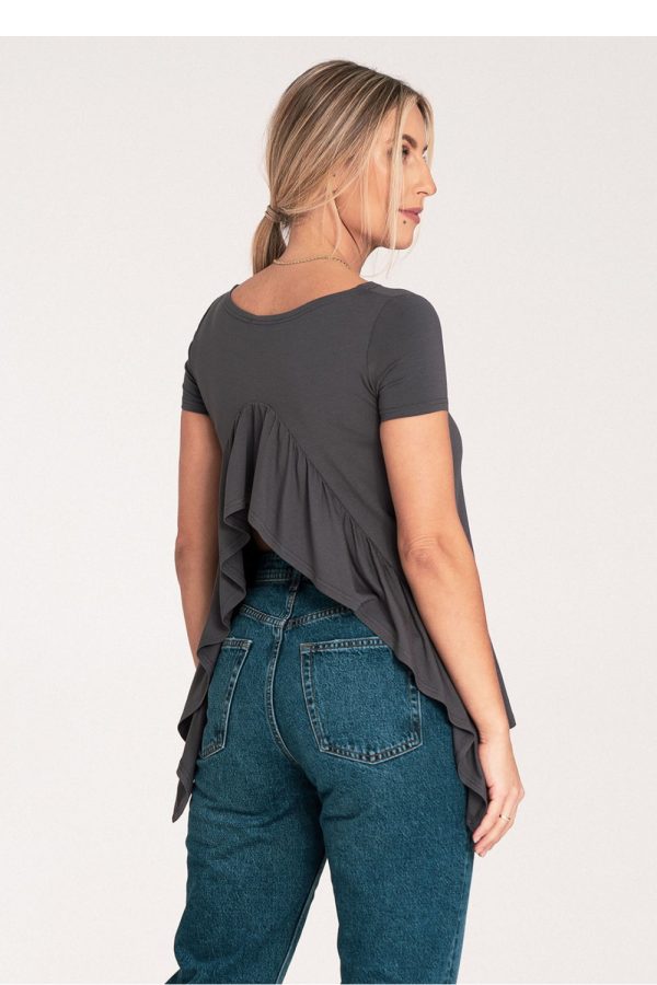 grey Blouse model 204336 Figl