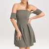 Green Evening Dress in Evening Dresses with Spandex, Polyester and Viscose
