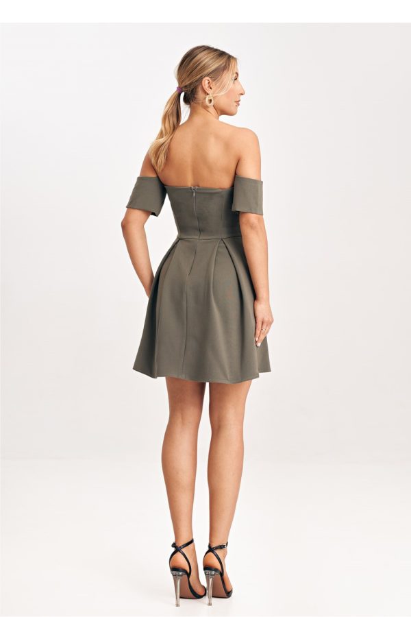 Green Evening Dress in Evening Dresses with Spandex, Polyester and Viscose