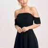 Black Evening Dress in Evening Dresses with Spandex, Polyester and Viscose