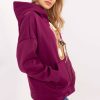 Violet Sweatshirt in Sweatshirts For Women with Polyester