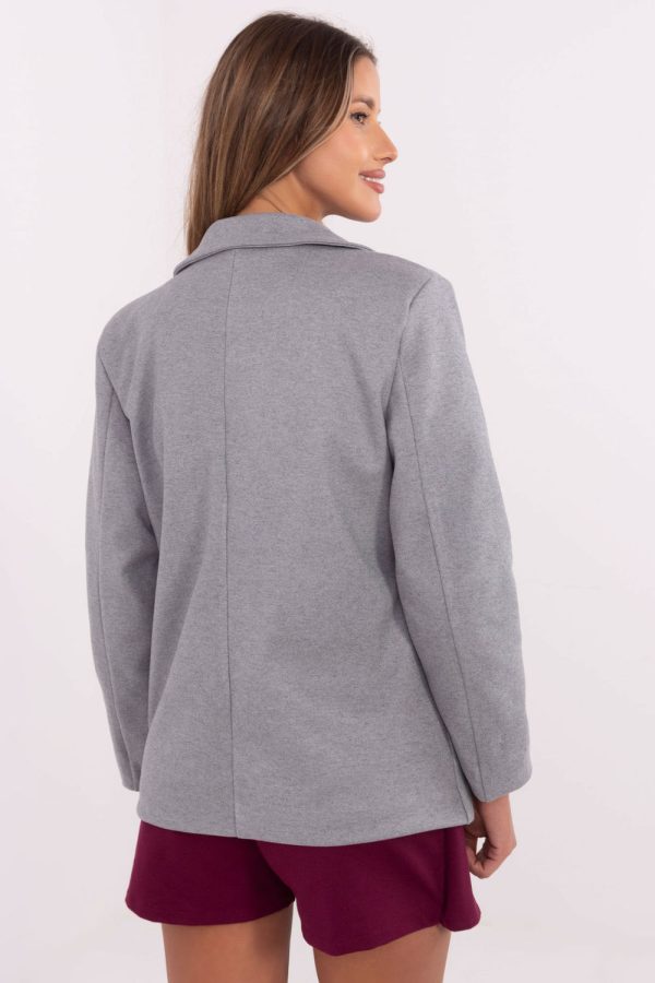 grey Jacket model 204389 Italy Moda
