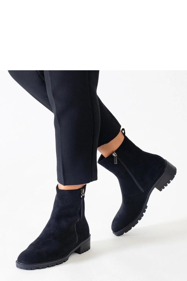 Black Boots.Fabric and Heel Height