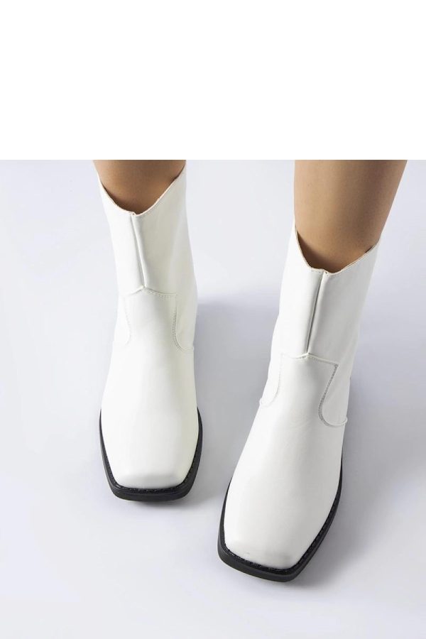 White Boots...Fabric and Heel Height