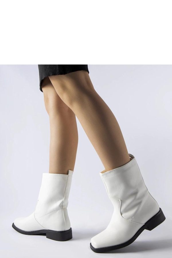 White Boots...Fabric and Heel Height