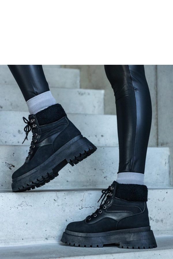 Black Boots in Women`s Ankle Boots & Booties with Fabric and Heel Height