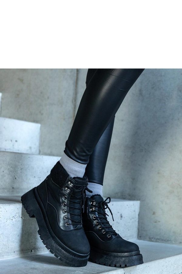 Black Boots in Women`s Ankle Boots & Booties with Fabric and Heel Height