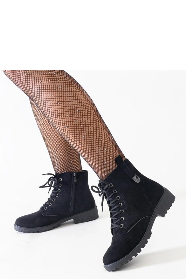 Black Boots.Fabric and Heel Height
