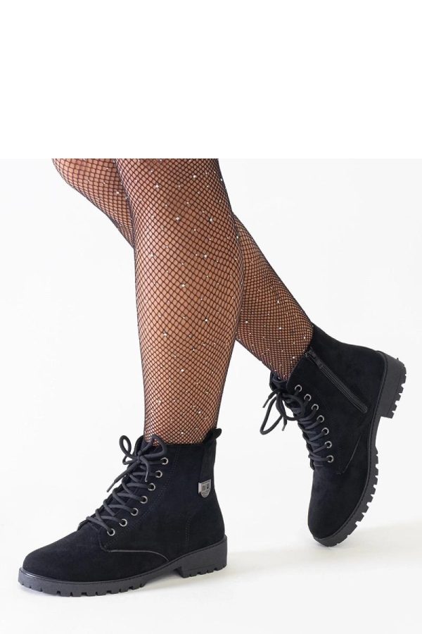 Black Boots.Fabric and Heel Height