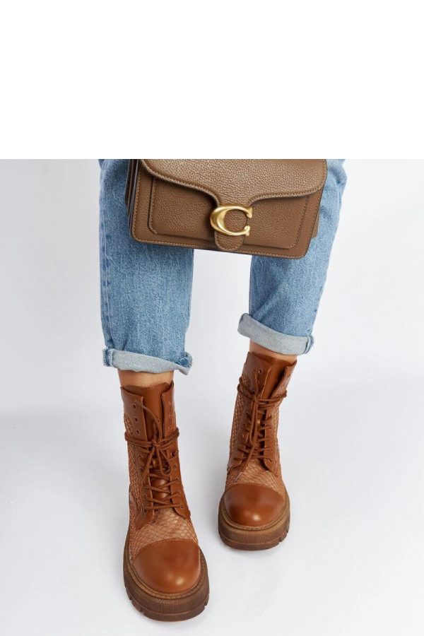 Brown Boots..Fabric and Heel Height