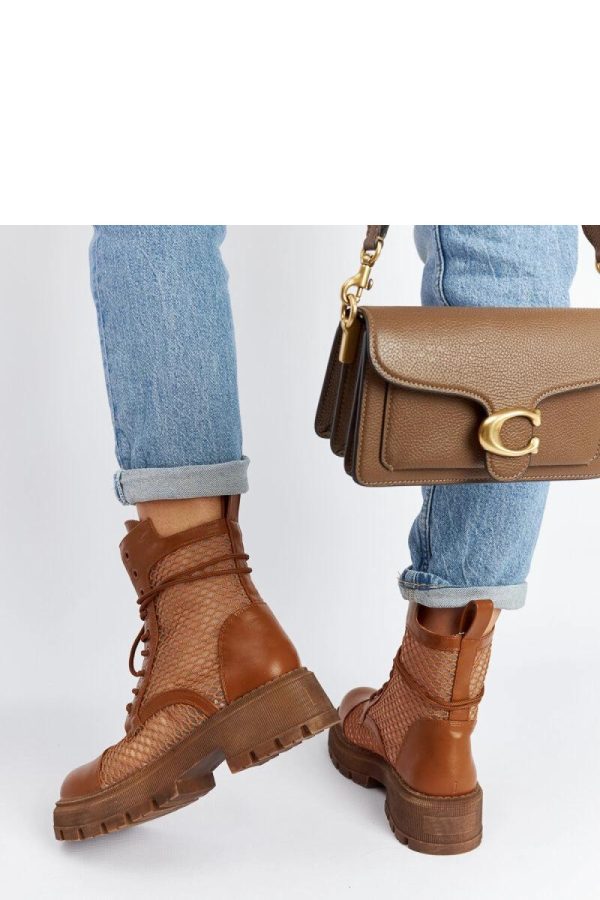 Brown Boots..Fabric and Heel Height