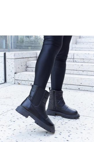 Black Boots.Fabric and Heel Height
