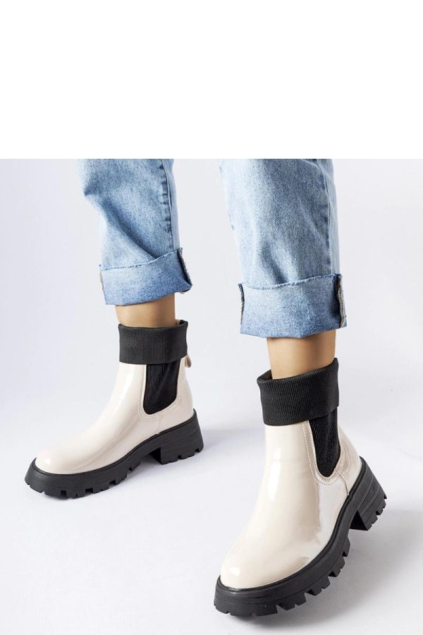 Beige Boots....Heel Height