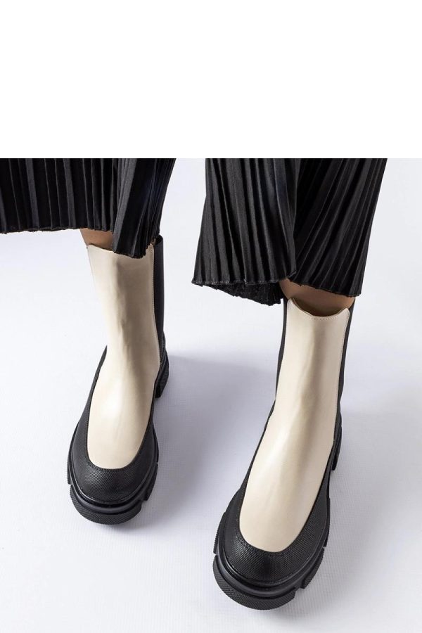 Beige Boots...Fabric and Heel Height
