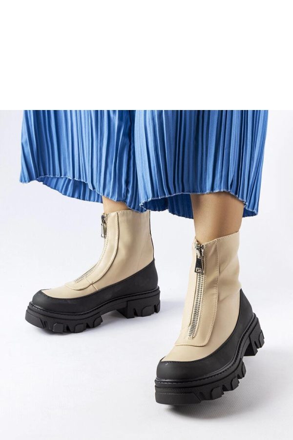 Beige Boots....Fabric and Heel Height