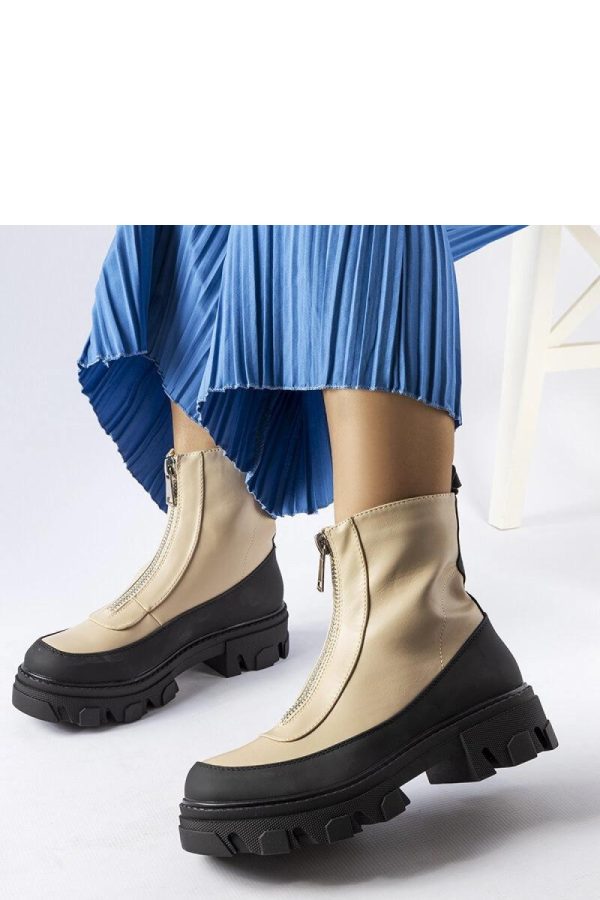 Beige Boots....Fabric and Heel Height