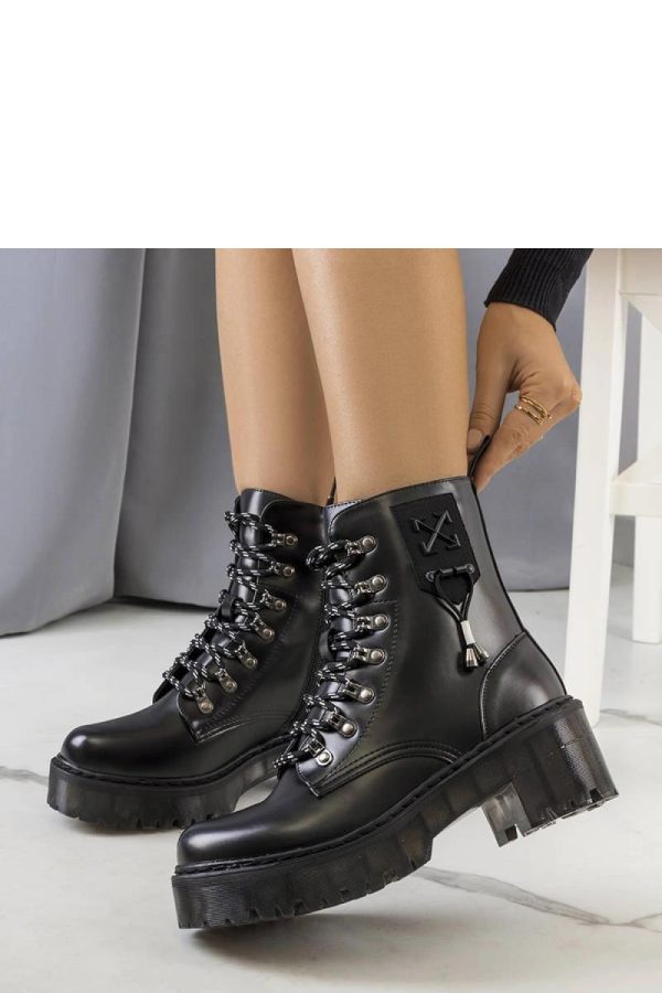 Black Boots in Women`s Ankle Boots & Booties with Heel Height