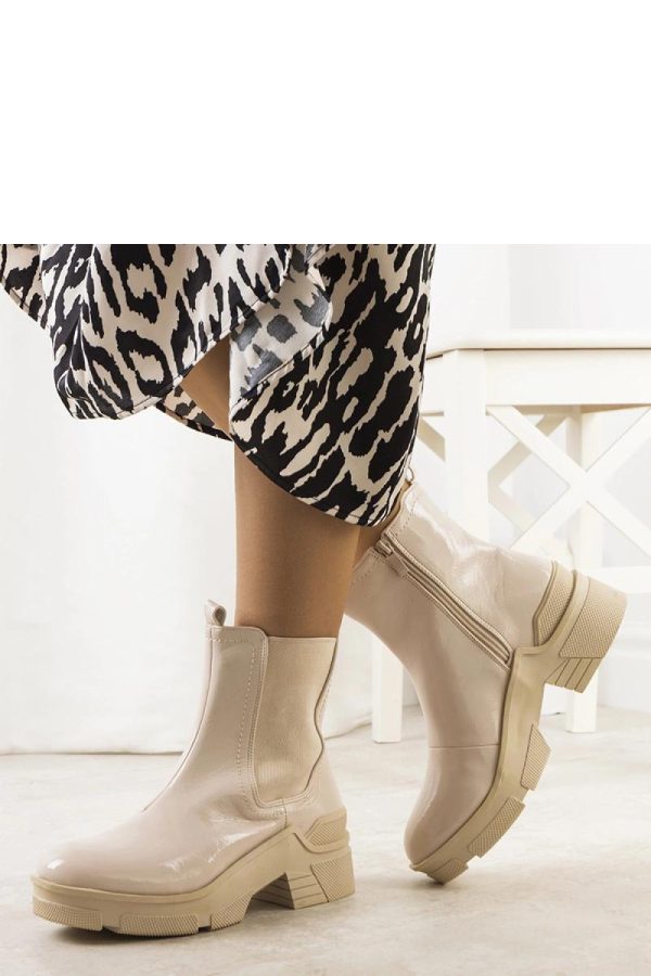Beige Boots....Heel Height