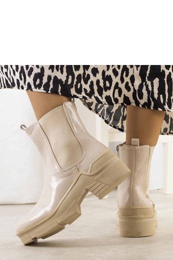 Beige Boots....Heel Height