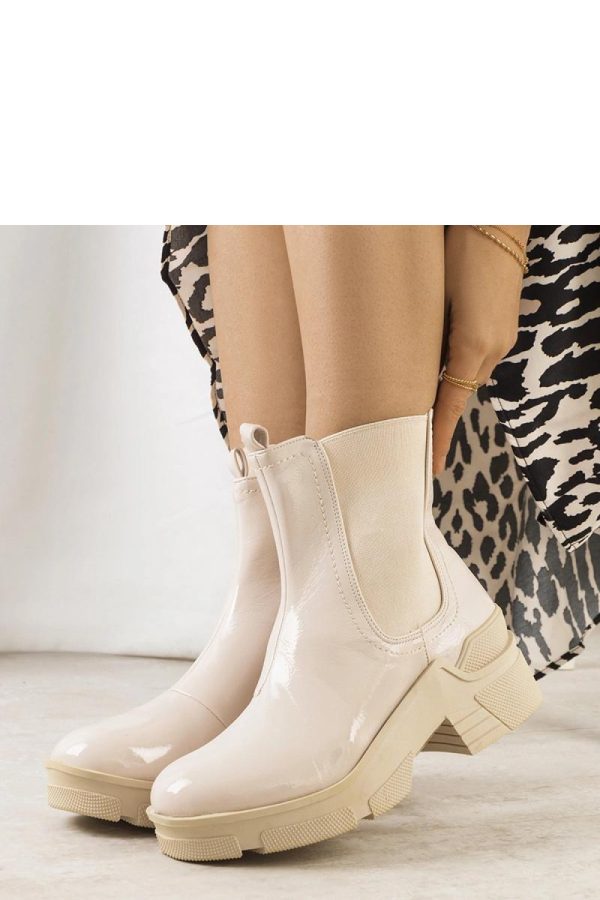 Beige Boots....Heel Height