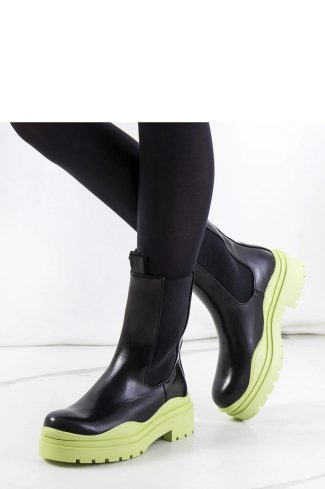 1052740 Black Boots.Heel Height