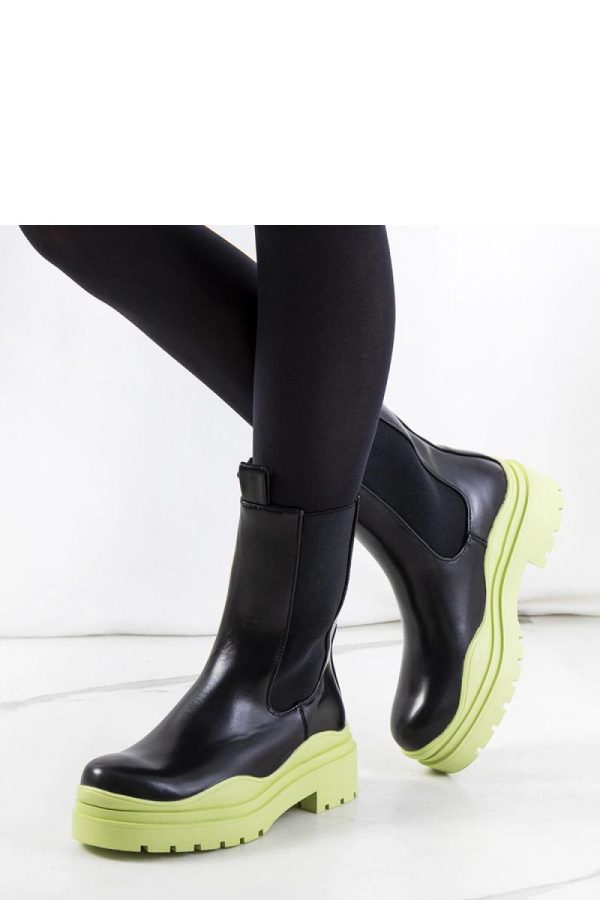 Black Boots.Heel Height