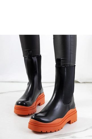 1052743 Black Boots.Heel Height