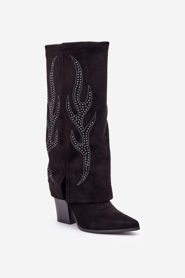 black Heel boots model 204656 Step in style