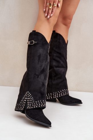 black Heel boots model 204658 Step in style