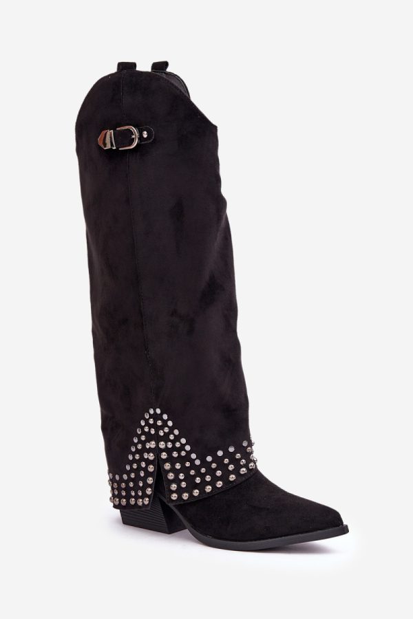 black Heel boots model 204658 Step in style