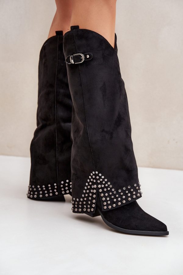 black Heel boots model 204658 Step in style