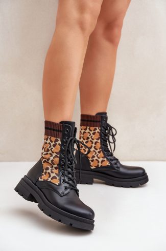 1052839 black Bootie model 204671 Step in style