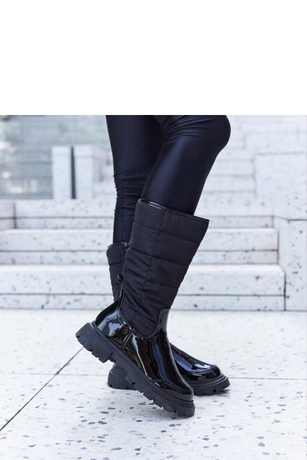 Black Thigh-Hight Boots....Heel Height
