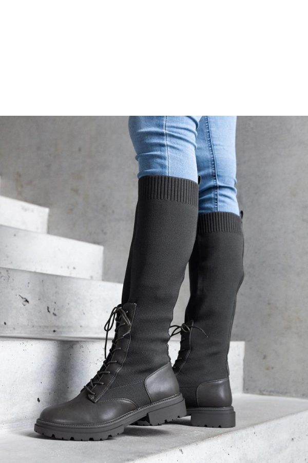 Green Thigh-Hight Boots....Heel Height