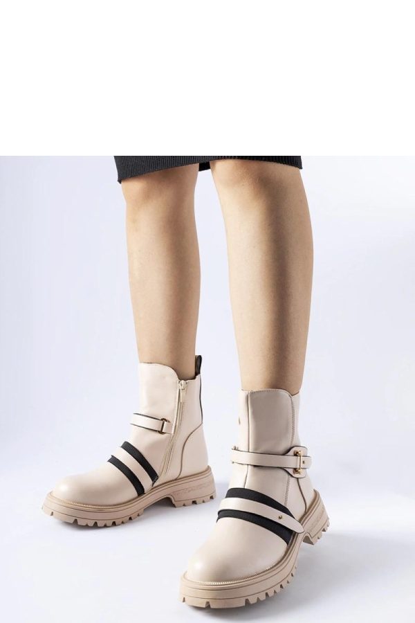 Beige Boots...Fabric and Heel Height
