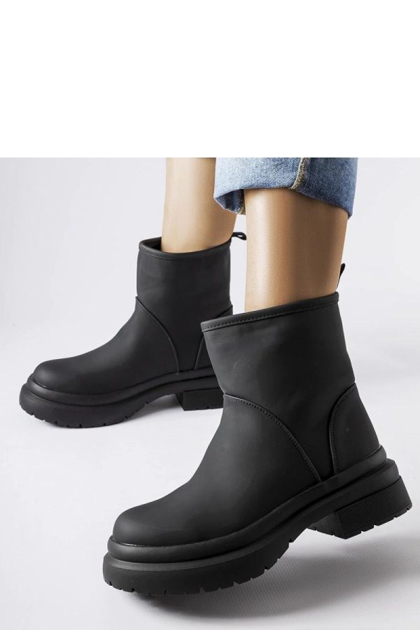Black Boots...Fabric and Heel Height