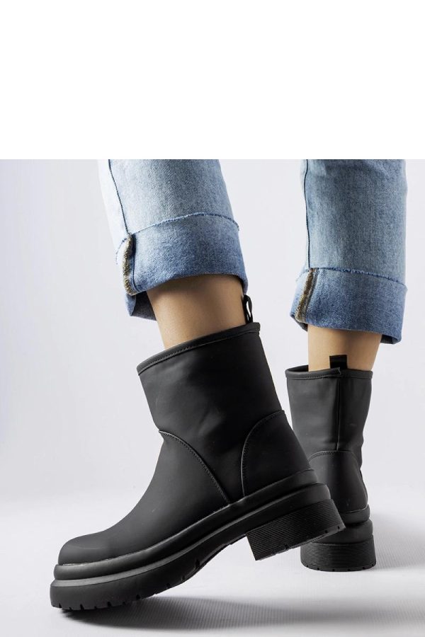 Black Boots...Fabric and Heel Height