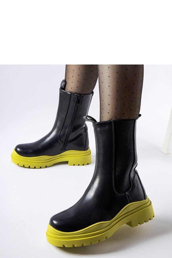 Black Boots..Fabric and Heel Height