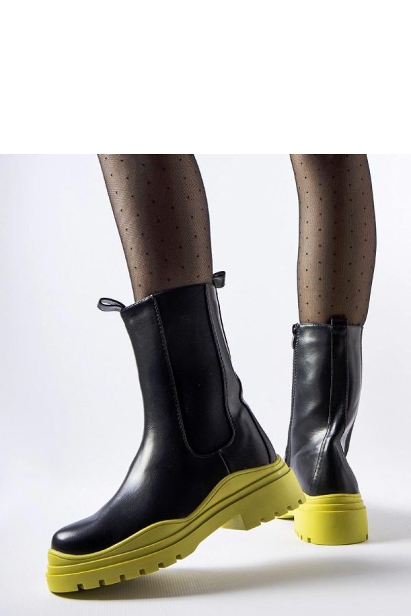 Black Boots..Fabric and Heel Height