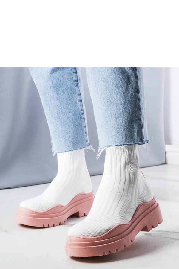 White Boots....Fabric and Heel Height