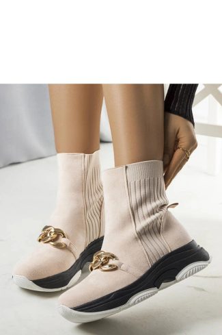 Beige Boots...Heel Height